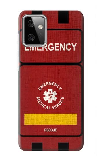 W3957 Emergency Medical Service Case Cover Custodia e Flip Case per Motorola Moto G Power (2023) 5G