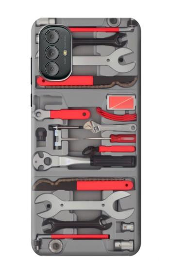 W3921 Bike Repair Tool Graphic Paint Case Cover Custodia e Flip Case per Motorola Moto G Power 2022, G Play 2023