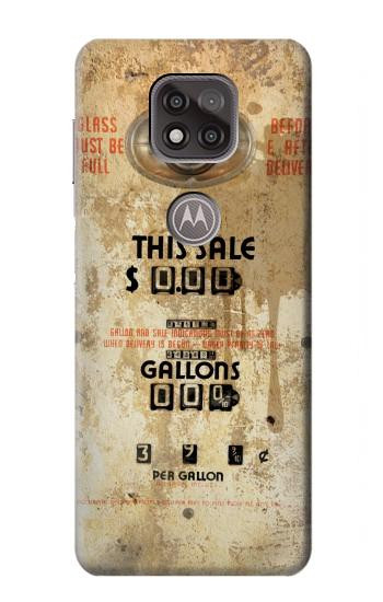 W3954 Vintage Gas Pump Case Cover Custodia e Flip Case per Motorola Moto G Power (2021)
