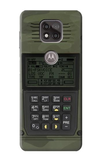 W3959 Military Radio Graphic Print Case Cover Custodia e Flip Case per Motorola Moto G Power (2021)