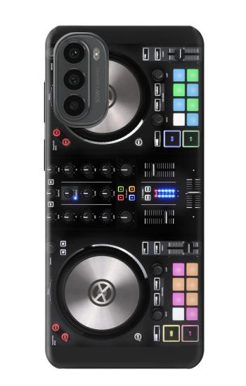 W3931 DJ Mixer Graphic Paint Case Cover Custodia e Flip Case per Motorola Moto G52, G82 5G