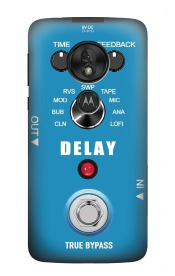 W3962 Guitar Analog Delay Graphic Case Cover Custodia e Flip Case per Motorola Moto G7 Power