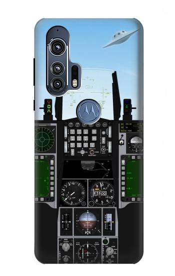 W3933 Fighter Aircraft UFO Case Cover Custodia e Flip Case per Motorola Edge+