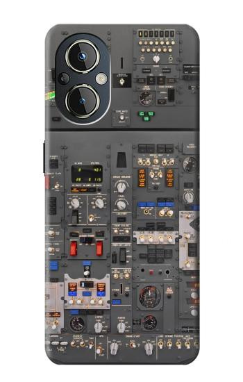 W3944 Overhead Panel Cockpit Case Cover Custodia e Flip Case per OnePlus Nord N20 5G