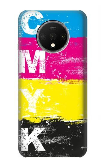 W3930 Cyan Magenta Yellow Key Case Cover Custodia e Flip Case per OnePlus 7T