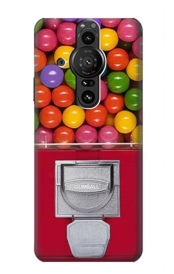 W3938 Gumball Capsule Game Graphic Case Cover Custodia e Flip Case per Sony Xperia Pro-I