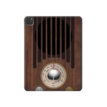 W3935 FM AM Radio Tuner Graphic Tablet Case Cover Custodia per iPad Pro 11 (2021,2020,2018, 3rd, 2nd, 1st)