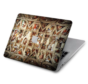 W0177 Michelangelo Chapel ceiling Case Cover Custodia per MacBook Air 15″ (2023,2024,2025) - A2941, A3114, A3241