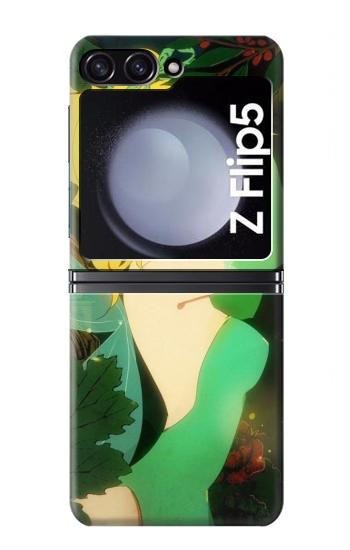 W0095 Peter Pan's Tinker Bell Case Cover Custodia e Flip Case per Samsung Galaxy Z Flip 5