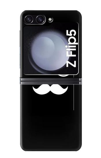 W1946 Sir Mustache Minimalism Case Cover Custodia e Flip Case per Samsung Galaxy Z Flip 5