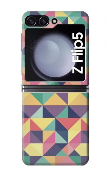 W2379 Variation Pattern Case Cover Custodia e Flip Case per Samsung Galaxy Z Flip 5