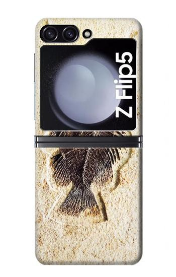 W2562 Fossil Fish Case Cover Custodia e Flip Case per Samsung Galaxy Z Flip 5