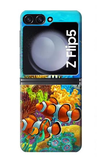 W2568 Sea Seabed Fish Corals Underwater Ocean Case Cover Custodia e Flip Case per Samsung Galaxy Z Flip 5 W2568 Sea Seabed Fish Corals Underwater Ocean Case Cover Custodia e Flip Case per Samsung Galaxy Z Flip 5