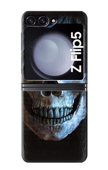 W2585 Evil Death Skull Pentagram Case Cover Custodia e Flip Case per Samsung Galaxy Z Flip 5