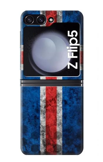 W3000 Iceland Football Soccer Case Cover Custodia e Flip Case per Samsung Galaxy Z Flip 5