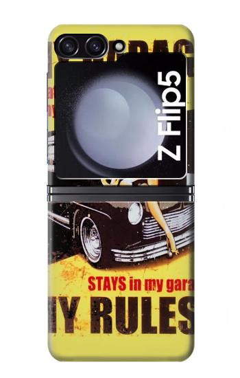 W3198 My Garage Pinup Girl Case Cover Custodia e Flip Case per Samsung Galaxy Z Flip 5