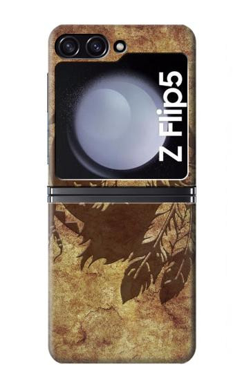 W3378 Native American Case Cover Custodia e Flip Case per Samsung Galaxy Z Flip 5