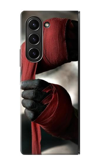 W1252 Boxing Fighter Case Cover Custodia e Flip Case per Samsung Galaxy Z Fold 5