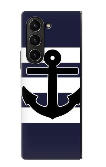 W2758 Anchor Navy Case Cover Custodia e Flip Case per Samsung Galaxy Z Fold 5 W2758 Anchor Navy Case Cover Custodia e Flip Case per Samsung Galaxy Z Fold 5