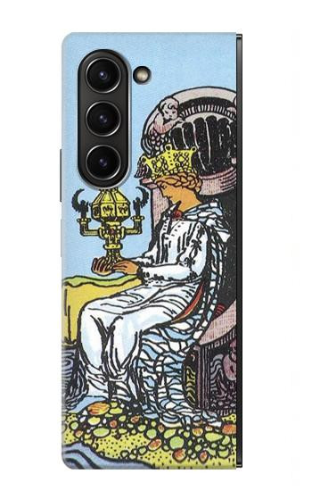 W3067 Tarot Card Queen of Cups Case Cover Custodia e Flip Case per Samsung Galaxy Z Fold 5