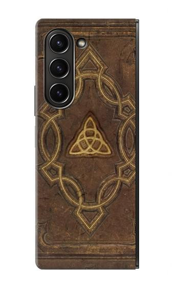 W3219 Spell Book Cover Case Cover Custodia e Flip Case per Samsung Galaxy Z Fold 5