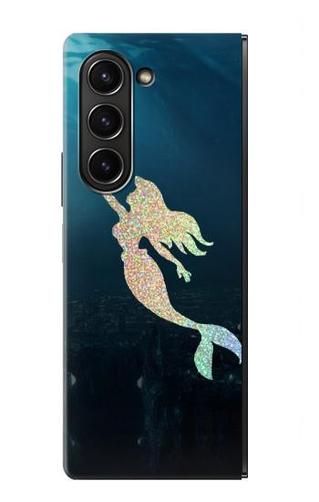 W3250 Mermaid Undersea Case Cover Custodia e Flip Case per Samsung Galaxy Z Fold 5
