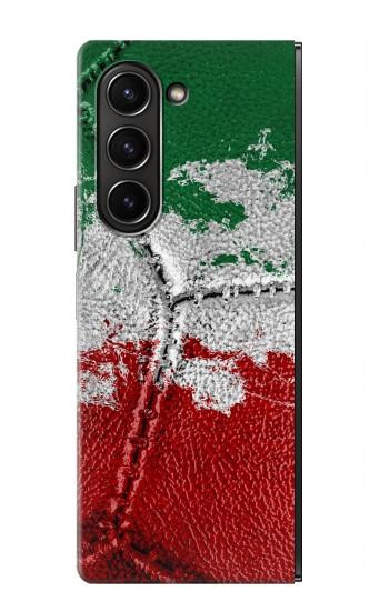 W3318 Italy Flag Vintage Football Graphic Case Cover Custodia e Flip Case per Samsung Galaxy Z Fold 5