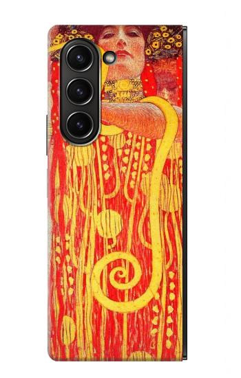 W3352 Gustav Klimt Medicine Case Cover Custodia e Flip Case per Samsung Galaxy Z Fold 5