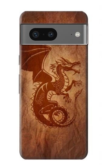 W3086 Red Dragon Tattoo Case Cover Custodia e Flip Case per Google Pixel 7a
