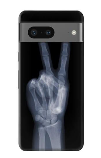 W3101 X-ray Peace Sign Fingers Case Cover Custodia e Flip Case per Google Pixel 7a W3101 X-ray Peace Sign Fingers Case Cover Custodia e Flip Case per Google Pixel 7a