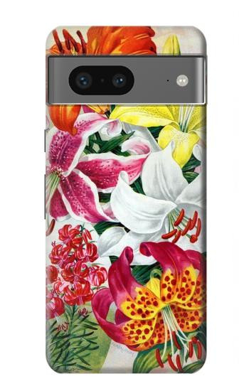 W3205 Retro Art Flowers Case Cover Custodia e Flip Case per Google Pixel 7a W3205 Retro Art Flowers Case Cover Custodia e Flip Case per Google Pixel 7a