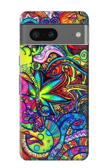 W3255 Colorful Art Pattern Case Cover Custodia e Flip Case per Google Pixel 7a