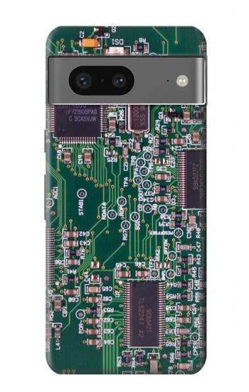 W3519 Electronics Circuit Board Graphic Case Cover Custodia e Flip Case per Google Pixel 7a