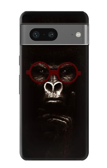 W3529 Thinking Gorilla Case Cover Custodia e Flip Case per Google Pixel 7a