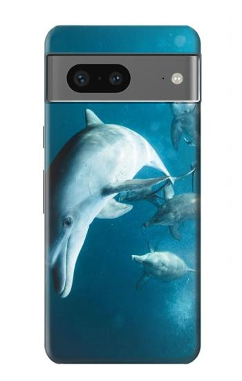W3878 Dolphin Case Cover Custodia e Flip Case per Google Pixel 7a