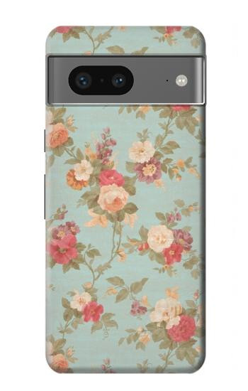 W3910 Vintage Rose Case Cover Custodia e Flip Case per Google Pixel 7a