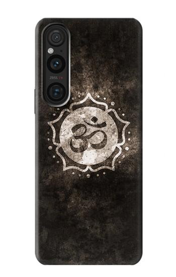 W2902 Yoga Namaste Om Symbol Case Cover Custodia e Flip Case per Sony Xperia 1 V W2902 Yoga Namaste Om Symbol Case Cover Custodia e Flip Case per Sony Xperia 1 V