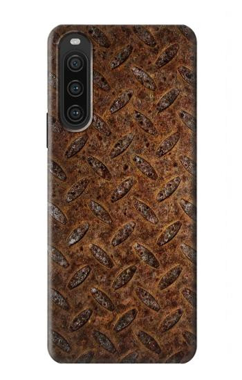 W0542 Rust Texture Case Cover Custodia e Flip Case per Sony Xperia 10 V W0542 Rust Texture Case Cover Custodia e Flip Case per Sony Xperia 10 V