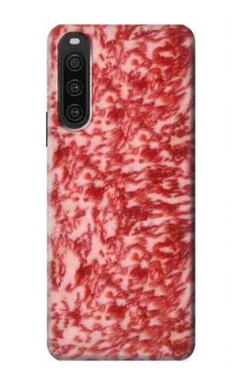 W0626 Kobe Beef Case Cover Custodia e Flip Case per Sony Xperia 10 V W0626 Kobe Beef Case Cover Custodia e Flip Case per Sony Xperia 10 V