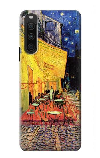 W0929 Van Gogh Cafe Terrace Case Cover Custodia e Flip Case per Sony Xperia 10 V