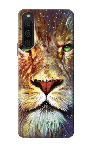 W1354 Lion Case Cover Custodia e Flip Case per Sony Xperia 10 V W1354 Lion Case Cover Custodia e Flip Case per Sony Xperia 10 V