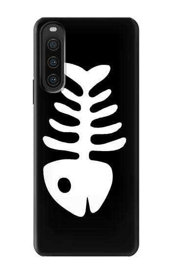 W2509 Fishbone Case Cover Custodia e Flip Case per Sony Xperia 10 V