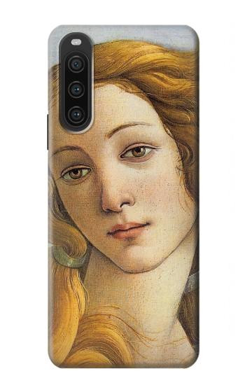 W3058 Botticelli Birth of Venus Painting Case Cover Custodia e Flip Case per Sony Xperia 10 V