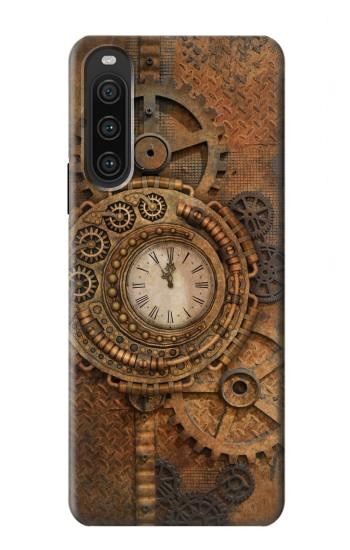 W3401 Clock Gear Steampunk Case Cover Custodia e Flip Case per Sony Xperia 10 V