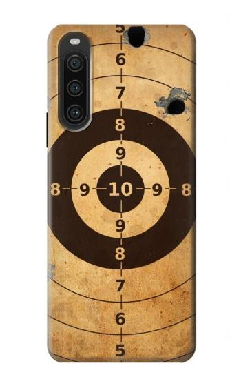 W3894 Paper Gun Shooting Target Case Cover Custodia e Flip Case per Sony Xperia 10 V