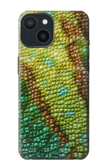 W3057 Lizard Skin Graphic Printed Case Cover Custodia e Flip Case per iPhone 15
