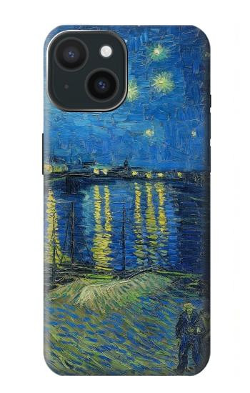 W3336 Van Gogh Starry Night Over the Rhone Case Cover Custodia e Flip Case per iPhone 15 W3336 Van Gogh Starry Night Over the Rhone Case Cover Custodia e Flip Case per iPhone 15