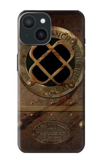W3948 Shark Teeth Tear Mark Deep Sea Case Cover Custodia e Flip Case per iPhone 15