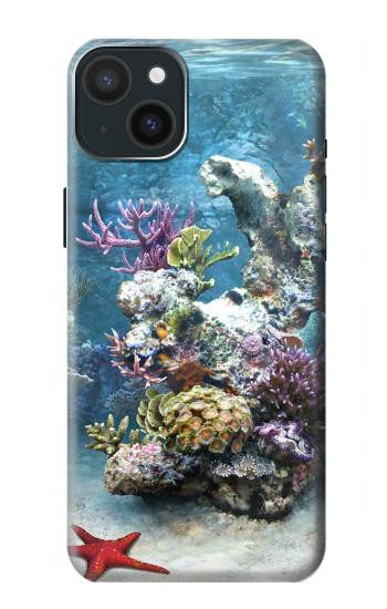 W0227 Aquarium Case Cover Custodia e Flip Case per iPhone 15 Plus