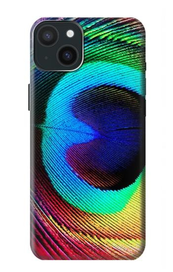 W0511 Peacock Case Cover Custodia e Flip Case per iPhone 15 Plus